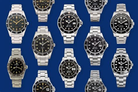 rolex submariner history models|rolex submariner models guide.